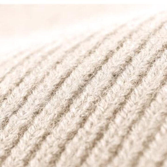 Unisex Rib Knit Cuffed Beanie Hat 2 Pack Winter Warm Minimal Chic - Picture 3 of 5